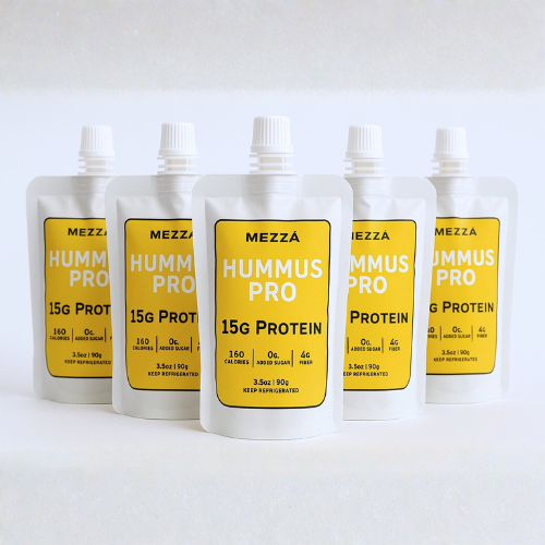 Mezzá | Hummus Pro 3.5oz pouch | 5 Pack
